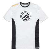 BJJ NoGi Shoyoroll 2022 Ranked Rash Guard SS White