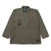 BJJ GI Shoyoroll Batch #114: RVCA x DPM Olive Jiu Jitsu Kimono Uniform 450 GSM