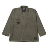 BJJ GI Shoyoroll Batch #114: RVCA x DPM Olive Jiu Jitsu Kimono Uniform 450 GSM