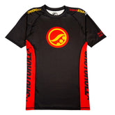 BJJ No GI Shoyoroll Batch 146 Black STAR Retro SS Training Rash guard
