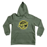pparel Sale Shoyoroll Legacy Hoodie - Olive Green Fleece Hoodie 300 GSM Premium BJJ Apparel