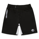 BJJ NoGI Shoyoroll RSS 23 Training Fitted Shorts Black