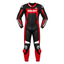Ducati Corse Style Motorcycle Racing Leather Suit Black Red CE Armor Motorbike Suit