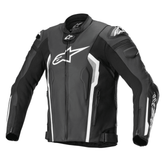 Alpinestars Missile V2 Leather Jacket Black CE Armor Racing Motorcycle Jacket