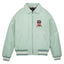 Best Quality Men’s Avirex Leather Jacket Light Green Leather Bomber Jacket Pilot Style - image 1