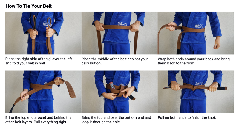 How to Tie a Gi Belt in Jiu Jitsu