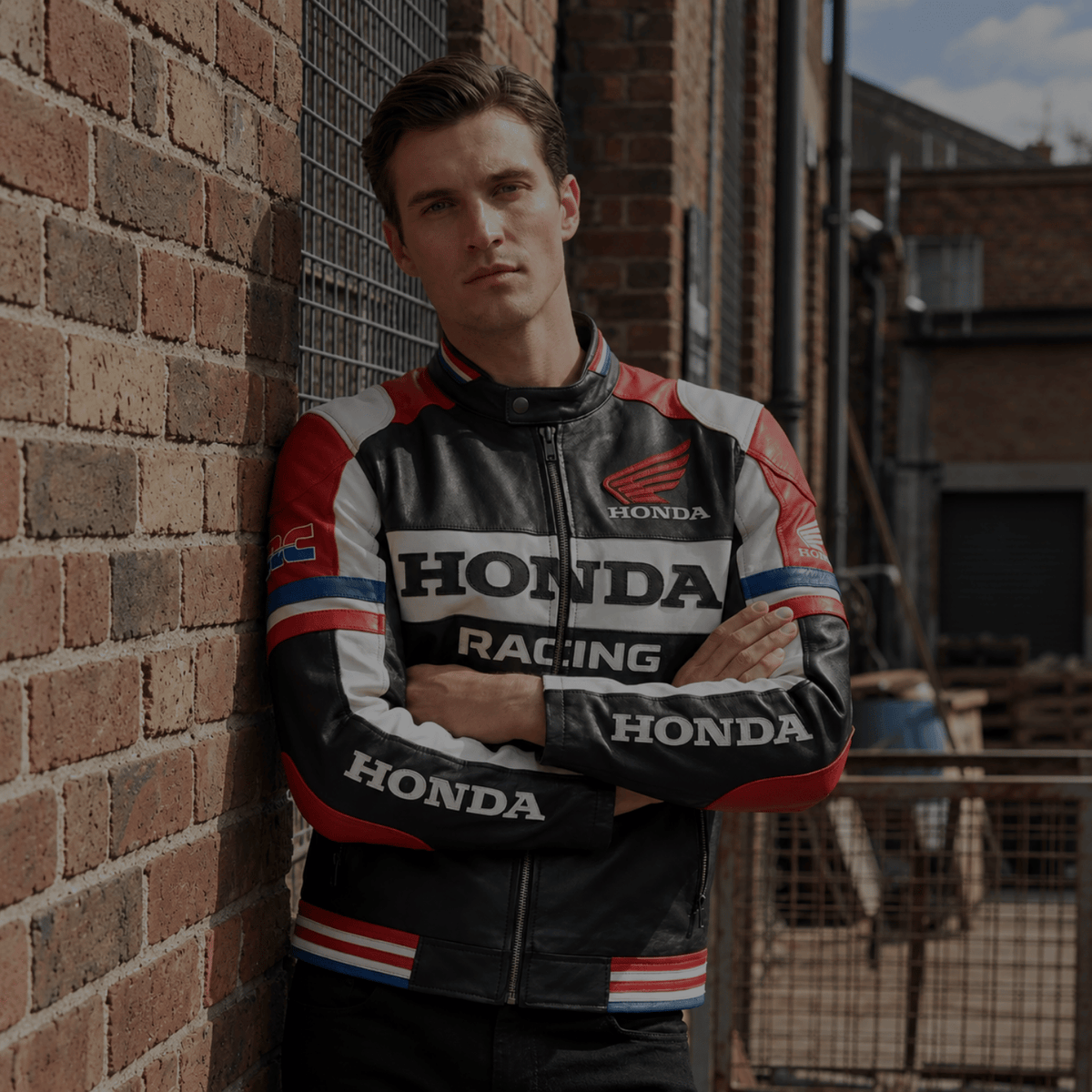 Honda HRC style motorcycle racing jackets collection