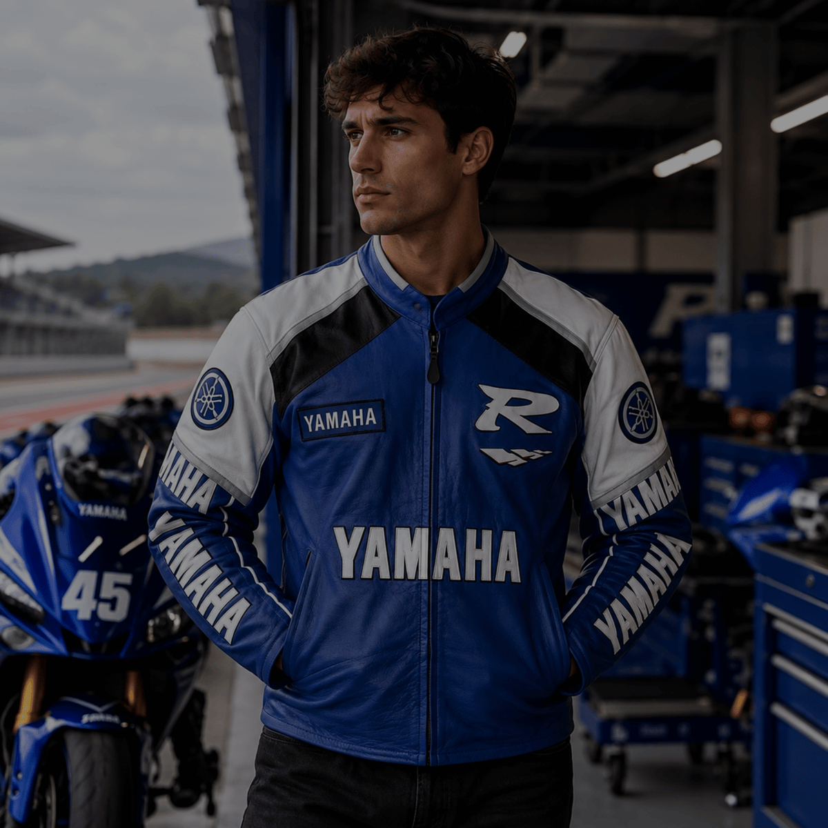 Yamaha racing motorcycle jackets collection