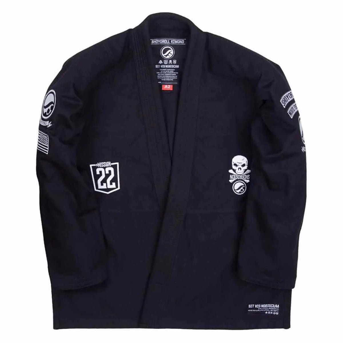 BJJ Gi Shoyoroll Batch 66 Mission22 Project BJJ Uniform 450 GSM