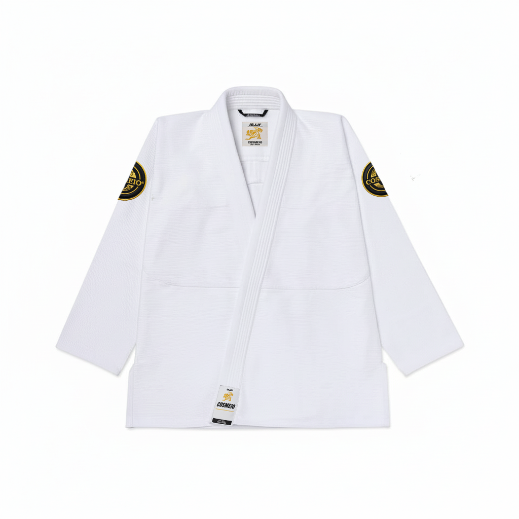 COSMEIO Copa Mino White Edition BJJ Gi premium Brazilian jiu jitsu competition uniform