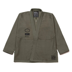 BJJ GI Shoyoroll Batch #114: RVCA x DPM Olive Jiu Jitsu Kimono Uniform 450 GSM