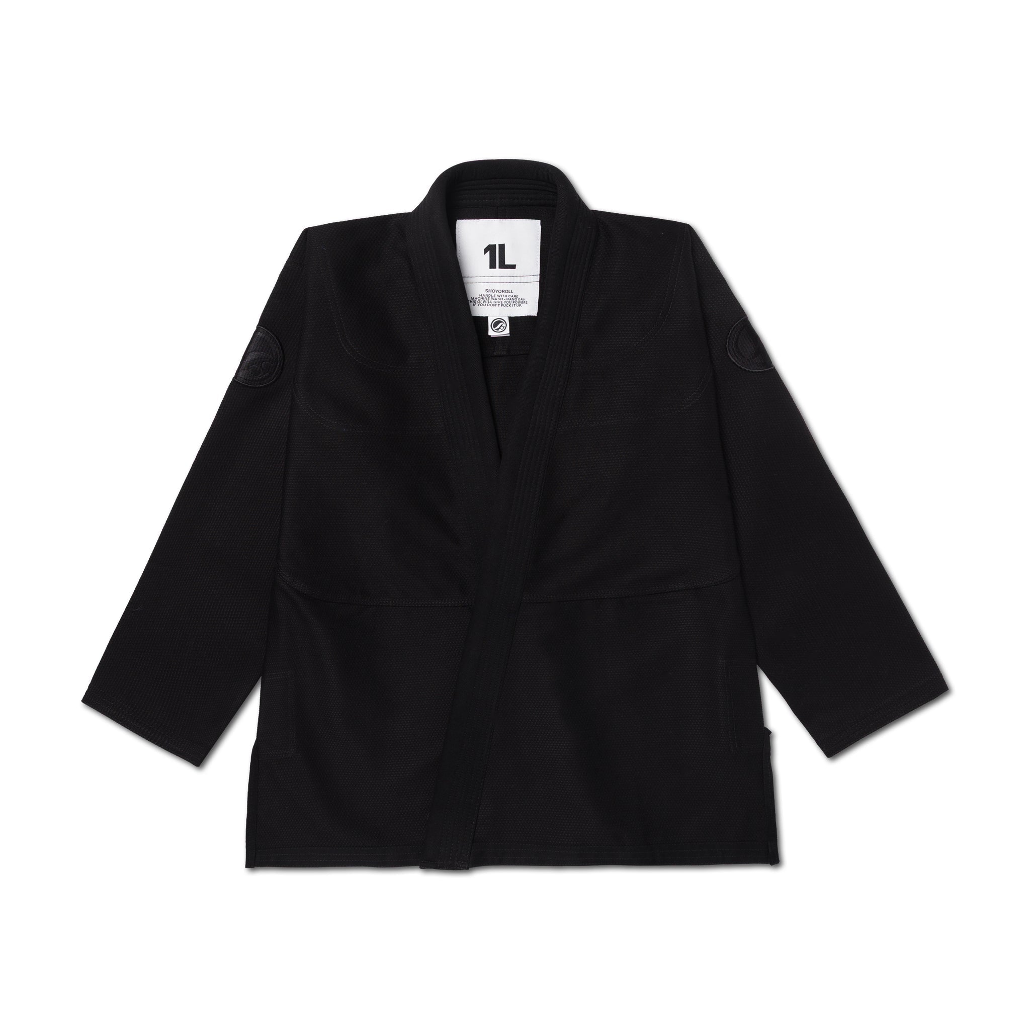 Shoyoroll 2026 Tonal Comp Standard Kimono black front view