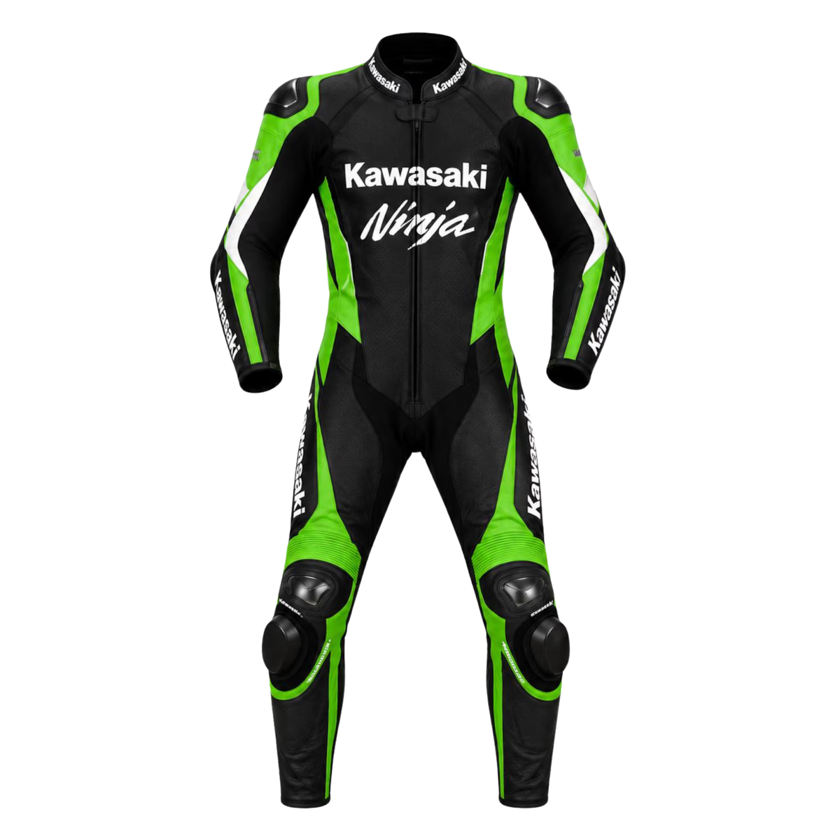 Kawasaki Ninja Motorcycle Racing Suit Leather Biker Suit Track Day Moto Gear