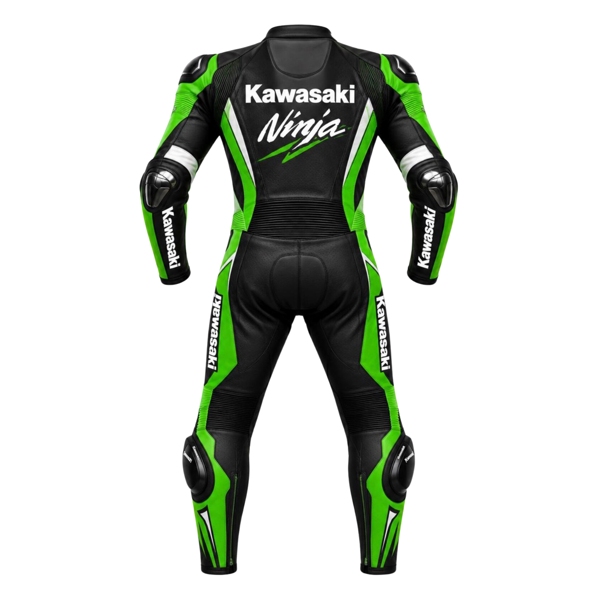 Kawasaki Ninja Motorcycle Racing Suit Leather Biker Suit Track Day Moto Gear - view 2