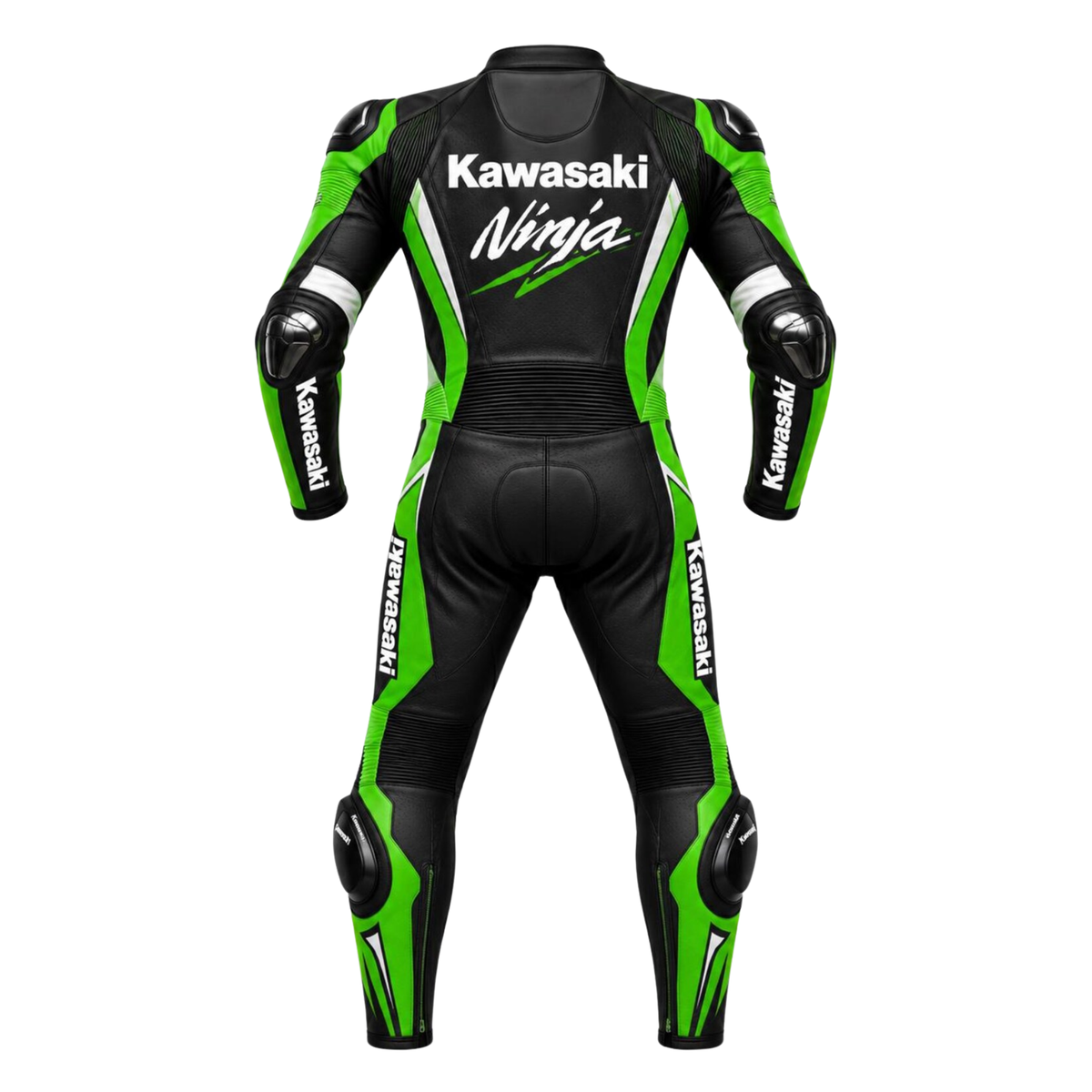 Kawasaki Ninja Motorcycle Racing Suit Leather Biker Suit Track Day Moto Gear - view 2