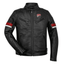 Ducati Urban Stripes Leather Jacket Black Motorbike Riding Jacket