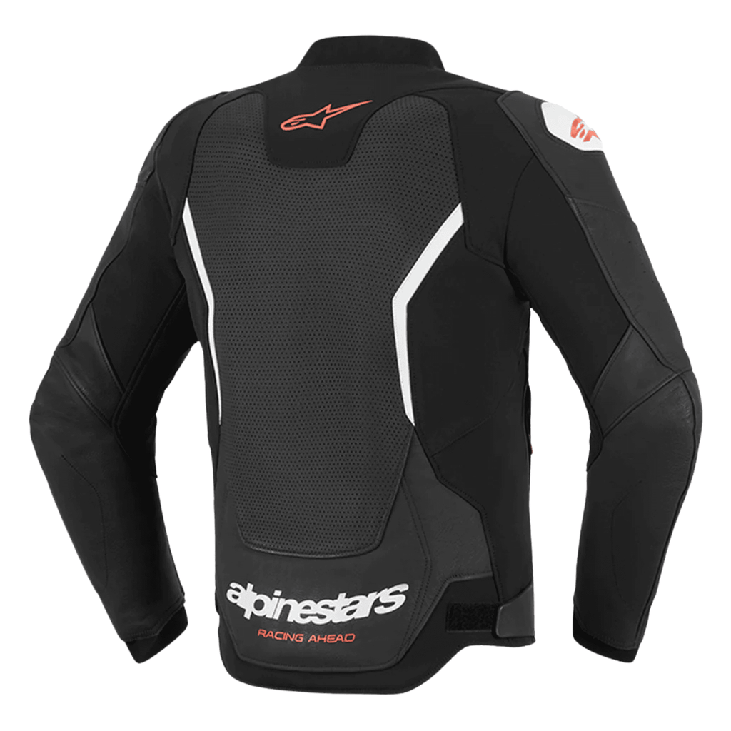Alpinestars GP Force V2 Leather Jacket Black CE Armor Motorcycle Racing Jacket - view 2