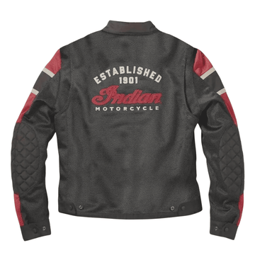 Indian Motorcycle Arlington Mesh Jacket Lightweight Breathable Biker Riding Coat - view 2