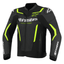 Alpinestars GP Force V2 Leather Jacket Black Green CE Armor Racing Biker Jacket
