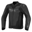 Alpinestars GP Force V2 Leather Jacket Black Sport Racing Motorcycle Jacket