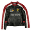 Handmade Men’s Ferrari Black Leather Racing Jacket F1 Inspired Biker Coat