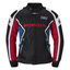 Honda HRC Racing Motorcycle Jacket Men’s Black Red Protective Riding Jacket