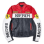 Men’s Ferrari F1 Racing Leather Jacket Red Moto Biker Jacket