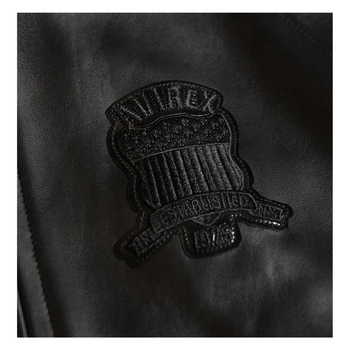 Best Seller Men’s Iconic Avirex Leather Jacket Black American Flight Jacket - image 3